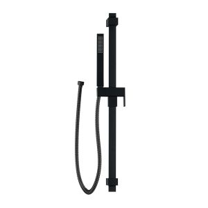 Douche téléphone rectangulaire noir mat