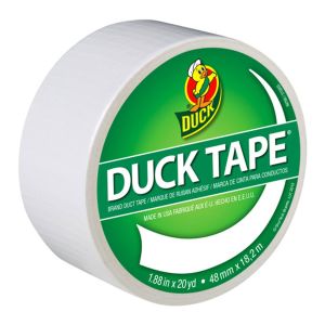 Ruban adhésif DUCK TAPE blanc