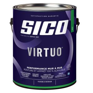 Peinture et apprêt acrylique pour l'intérieur SICO VIRTUO base 1