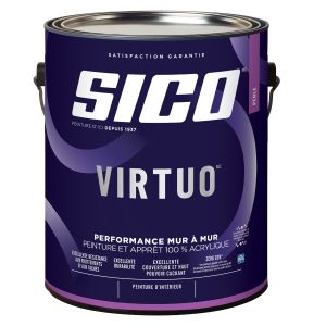 Peinture et apprêt acrylique pour l'intérieur SICO VIRTUO base 1