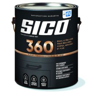 Peinture-émail à séchage rapide SICO 360° fini satiné