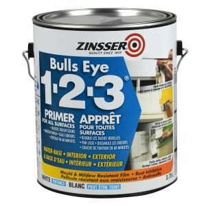 Apprêt scellant Bulls eye 1-2-3 Blanc