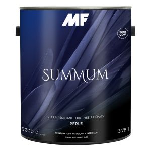 Peinture MF Summum époxy Plus pour portes, moulures et murs Fini perle 