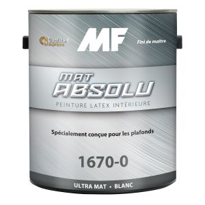 Peinture intérieure pour plafond MAT ABSOLU base pâle au latex