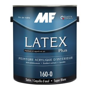 Peinture LATEX PLUS intérieure coquille d'œuf autoscellante base foncée