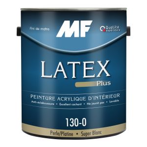 Peinture LATEX PLUS intérieure perle autoscellante super blanc