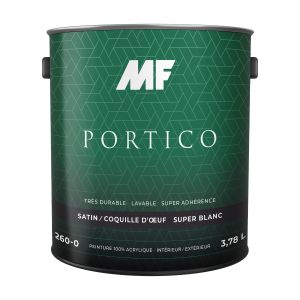 Peinture MF Portico au latex Fini coquille d'œuf base accent