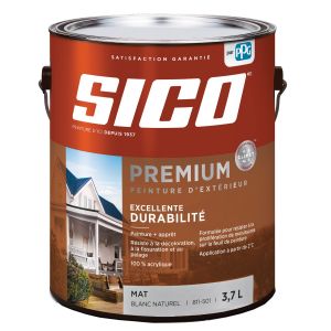 Peinture et apprêt en un fini mat Blanc naturel Premium