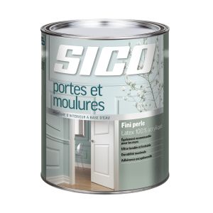 Peinture pour portes et moulures Fini perle Base neutre