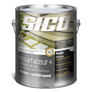 Resurfaceur et scellant SICO pour bois et béton d'extérieur