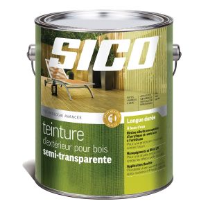 Teinture d’extérieur SICO pour bois semi-transparente