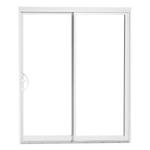 Porte patio blanche XO gauche Odyssée