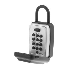 Boîte de verrouillage à bouton-poussoir portable avec range clé
