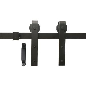 Ensemble de rail pour porte-coulissante