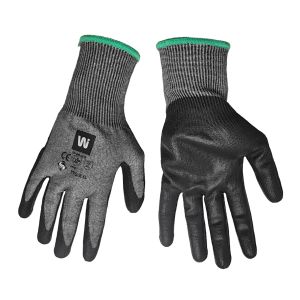 Gants de nylon et revêtement de polyuréthane anti-coupures