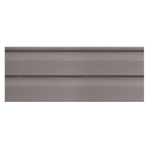 Revêtement de vinyle SENTRY 9 po x 12 pi Profilé D-4.5'' Gris yukon.
