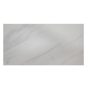 Tuile de porcelaine CALIFORNIA ROCH 12 po x 24 po Blanc marbré.