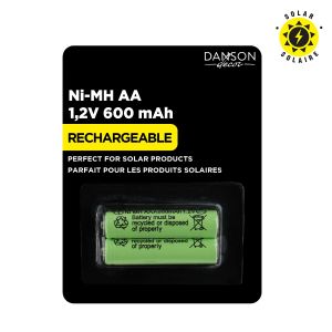 Batterie rechargeable pour lampe solaire