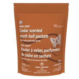 Boules à mites parfumées cèdre en sachet 170 g.