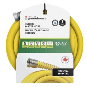 Boyau d'arrosage hybride renforcé pour usage moyen
