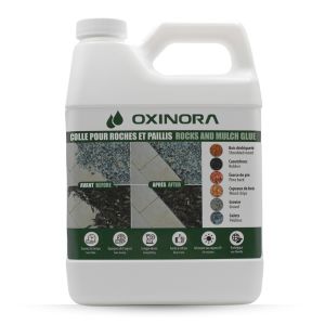 Colle pour paillis et roche concentré OXINORA 946 ml.
