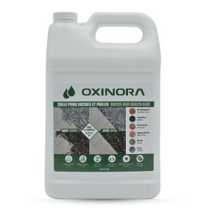 Colle pour paillis et roche OXINORA concentré 3.78 Litres.