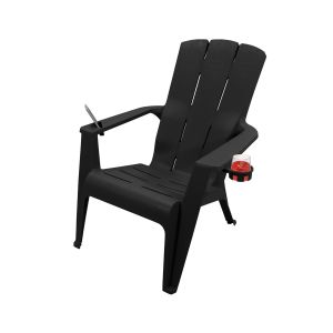 Chaise noire Adirondack