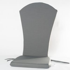 Coussin de chaise Adirondack 48 po x 22 1/2 po x 2 po Anthracite.