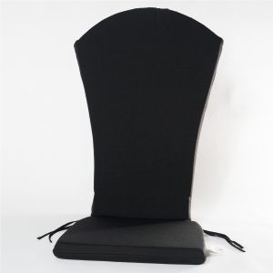 Coussin de chaise Adirondack 48 po x 22 1/2 po x 2 po Noir.
