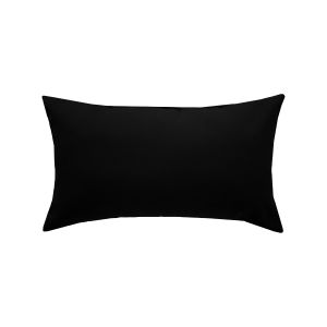 Coussin rectangle noir