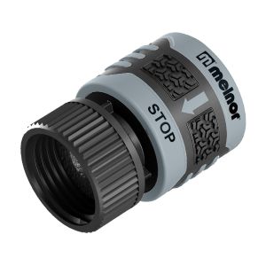 Connecteur d'extrémité boyau QuickConnect™ avec arrêt d'eau