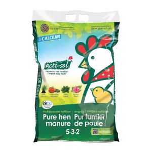 Engrais à usages multiples de fumier de poule Acti-Sol