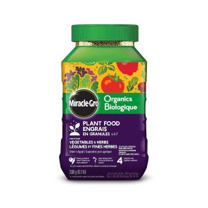Engrais en granules pour légumes et fines herbes