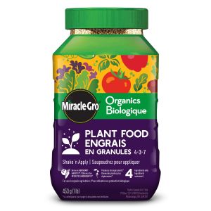 Engrais biologique en granules 4-3-7