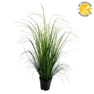 Herbe oignon artificielle en pot