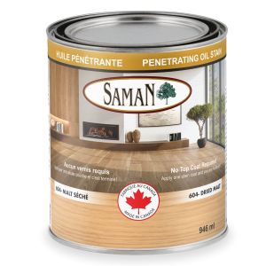 Huile pénétrante Malt séché 604 946 ml SAMAN.