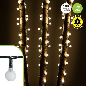 Jeu de 100 lumières solaires