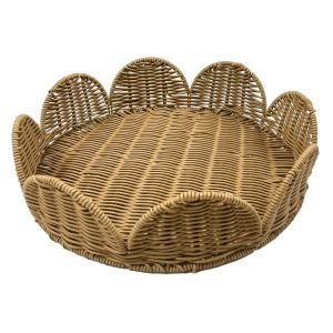 Plateau de service tissé