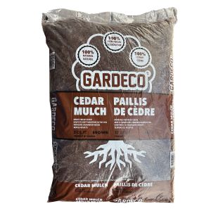 Paillis de cèdre brun