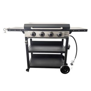 Plancha au propane à 4 brûleurs