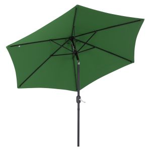 Grand parasol vert artichaut 9 pi Inclinable.