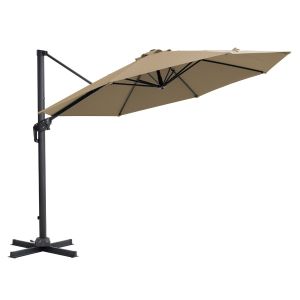Parasol suspendu Deluxe beige