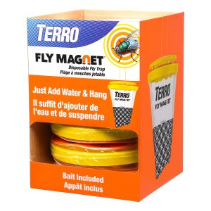 Piège à mouches jetable TERRO FLY MAGNET