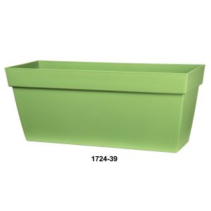 Jardinière rectangulaire VIVA verte