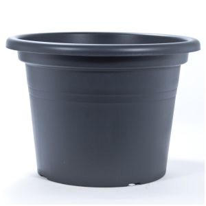 Pot en plastique TERAPLAST couleur gris