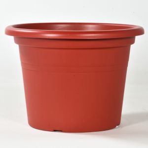 Pot en plastique TERAPLAST couleur rouge