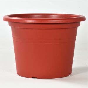 Pot en plastique TERAPLAST couleur rouge