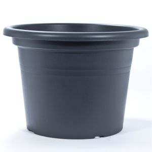 Pot en plastique TERAPLAST couleur gris