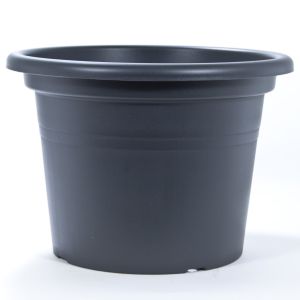 Pot en plastique TERAPLAST couleur gris