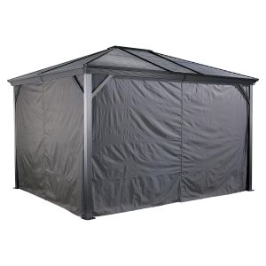 Rideaux en polyester pour pavillon VENTURA